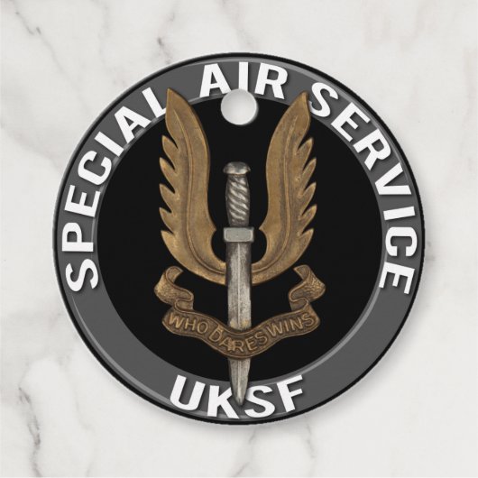 British Special Air Service SAS Geschenkanhänger (Vorderseite)
