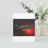 British Spitfire Postkarte (Stehend Vorderseite)