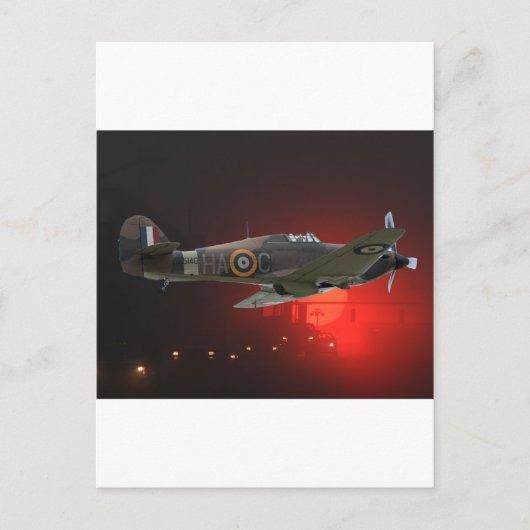 British Spitfire Postkarte (Vorderseite)