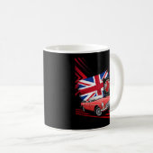 British Sports Car Mg Mgb Convertible Kaffeetasse (VorderseiteRechts)