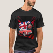 British Sports Car Mg Mgb Convertible T-Shirt (Vorderseite)
