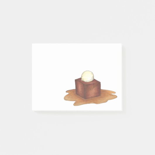 British Sticky Toffee Pudding Dessert Post-its Post-it Klebezettel (Vorderseite)
