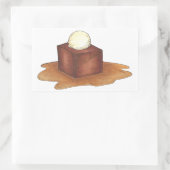 British Sticky Toffee Pudding Dessert Sticker (Tasche)