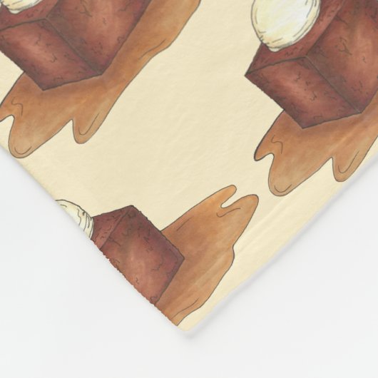 British Sticky Toffee Pudding English Dessert Fleecedecke (Ecke)