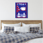British Tea Lovers Leinwanddruck (Insitu (Schlafzimmer))