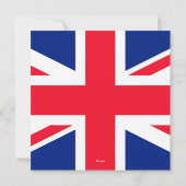 British Tea Party Einladung (Rückseite)