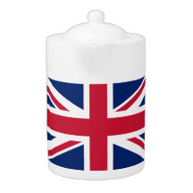 British Teapot, die Jack Flag der Union