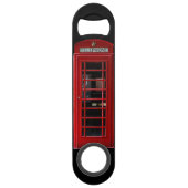 British Telephone Box BottleOpener Speed Flaschenöffner (Vorderseite)