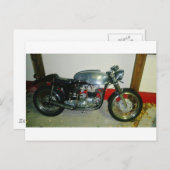 British Triton Motorrad. Postkarte (Vorne/Hinten)