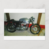 British Triton Motorrad. Postkarte (Vorderseite)