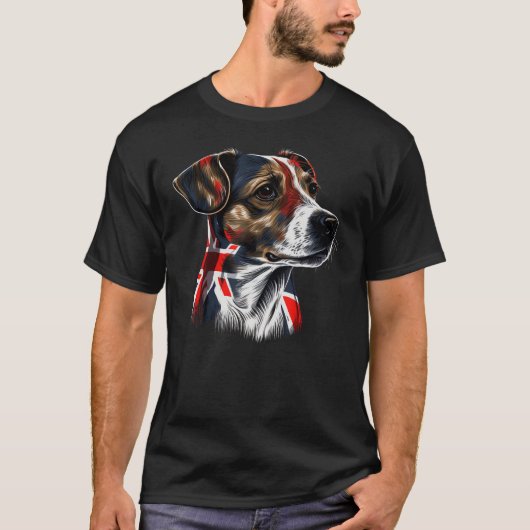 British UK Great Britain Jack Russell Terrier T-Shirt (Vorderseite)