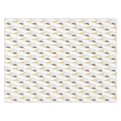 British UK Soft Serve Ice Cream Van Vanilla Cone Tischdecke (Vorderseite (Horizontal))