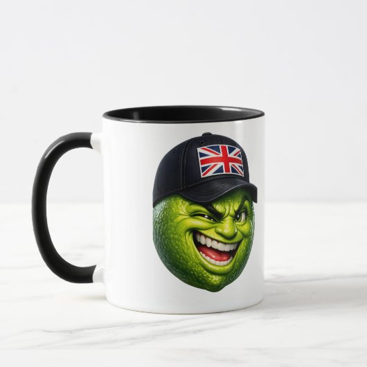 British Union Jack ceramic Tasse (Links)