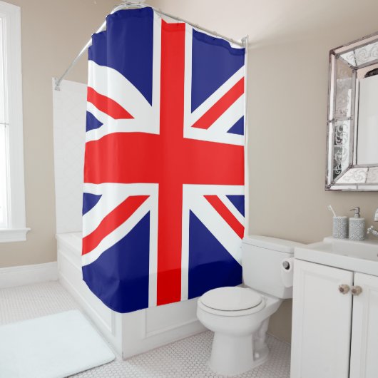 British Union Jack Duschvorhang (Beispiel)