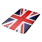 British Union Jack Flag Badematte (Schrägansicht)