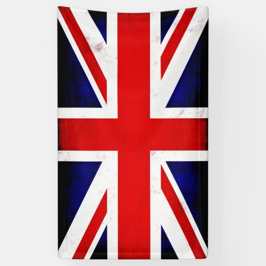 British Union Jack Flag Banner (Vertikal)