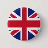 British Union Jack Flag Button (Vorderseite)