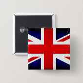 British Union Jack Flag Button (Vorne & Hinten)