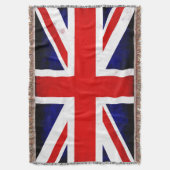 British Union Jack Flag Decke (Vorderseite Vertikal)