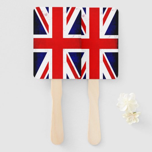 British Union Jack Flag Fächer (Vorne und Hinten)