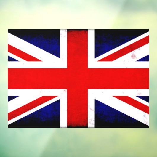 British Union Jack Flag Fensteraufkleber (Blatt 3)