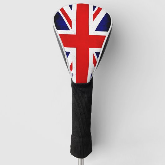British Union Jack Flag Golf Headcover (Vorderseite)