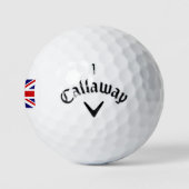 British Union Jack Flag Golfball (Logo)