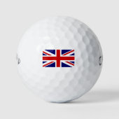 British Union Jack Flag Golfball (Vorderseite)