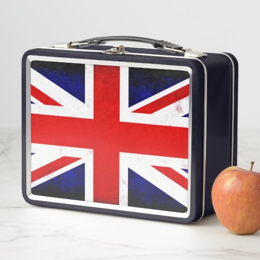 British Union Jack Flag Metall Brotdose (Beispiel)