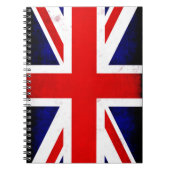 British Union Jack Flag Notizblock (Vorderseite)