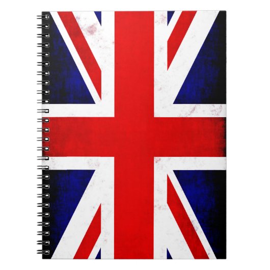 British Union Jack Flag Notizblock (Vorderseite)