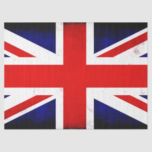 British Union Jack Flag Seidenpapier (Vorderseite)