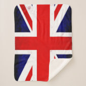 British Union Jack Flag Sherpadecke (Vorderseite)