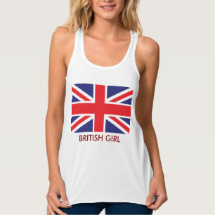 British Union Jack Flag Tank Top