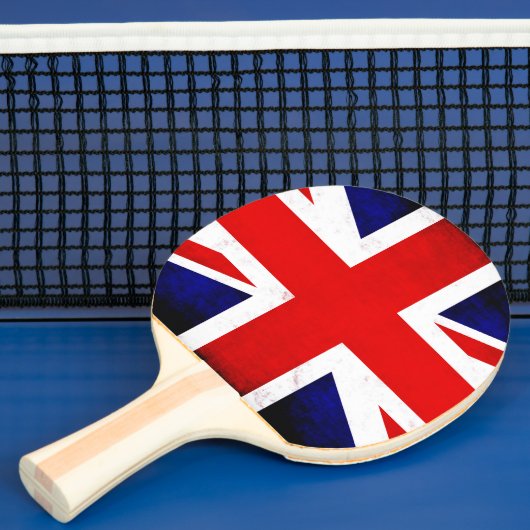 British Union Jack Flag Tischtennis Schläger (InSitu)
