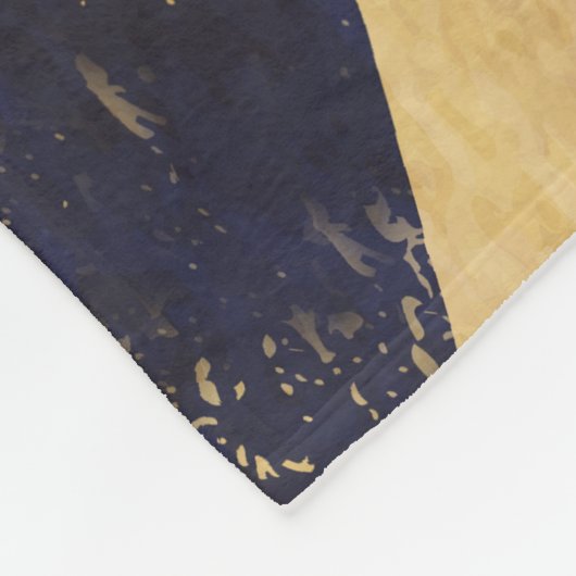 British Union Jack Flag Vintag Fleecedecke (Ecke)