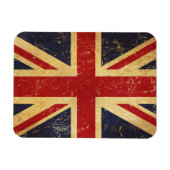 British Union Jack Flag Vintag Magnet (Horizontal)
