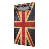 British Union Jack Flag Vintag Mini Klemmbrett (Gewinkelt2)