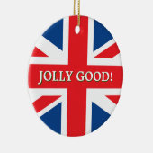 British Union Jack Keramik Ornament (Rechts)