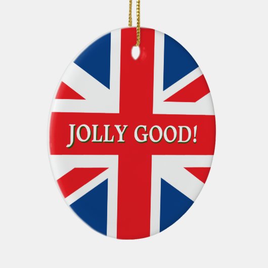 British Union Jack Keramik Ornament (Rechts)