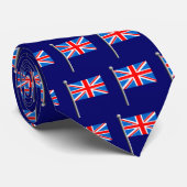 British Union Jack Krawatte (Gerollt)