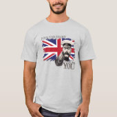 British Union Jack Men's Basic T - Shirt (Vorderseite)