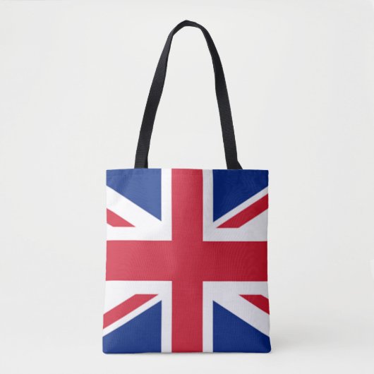 British Union Jack Modified Geometric Tasche (Vorderseite)