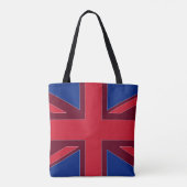British Union Jack Modified Geometric Tasche (Rückseite)
