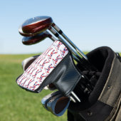 British Union Jack Monogram Golf Headcover (In Situ)