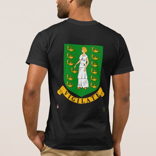 BRITISH VIRGIN ISLANDS T-Shirt (Rückseite)