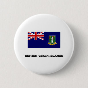 British- Virgin Islandsflagge Button