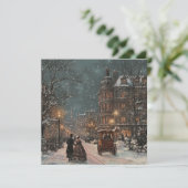 British Winter Vintage Weihnachten (Stehend Vorderseite)