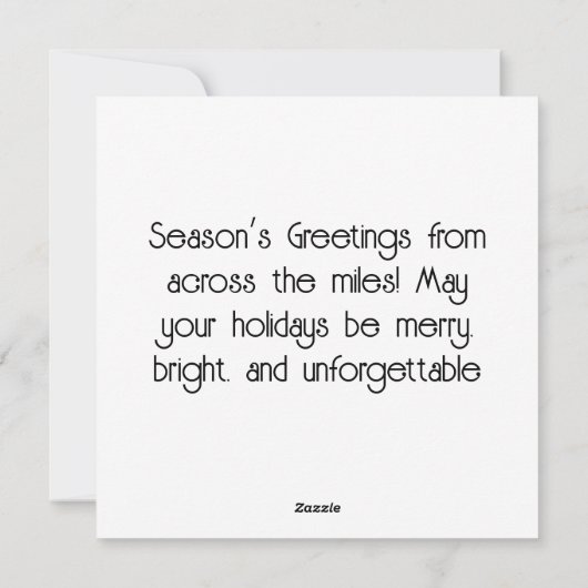 British Winter Vintage Weihnachten (Rückseite)