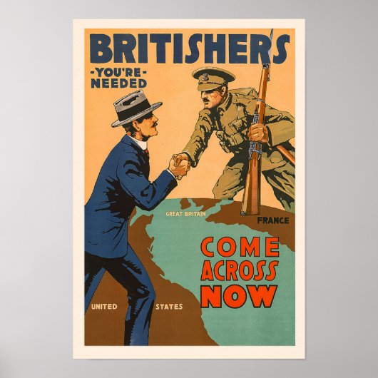 Britishers Gewollt Poster (Vorne)